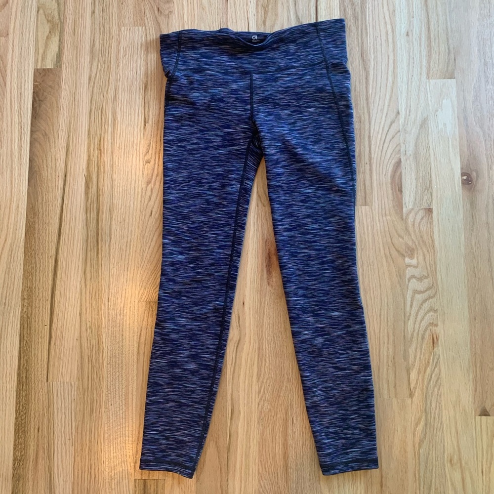 Gap body space-dyed workout leggings